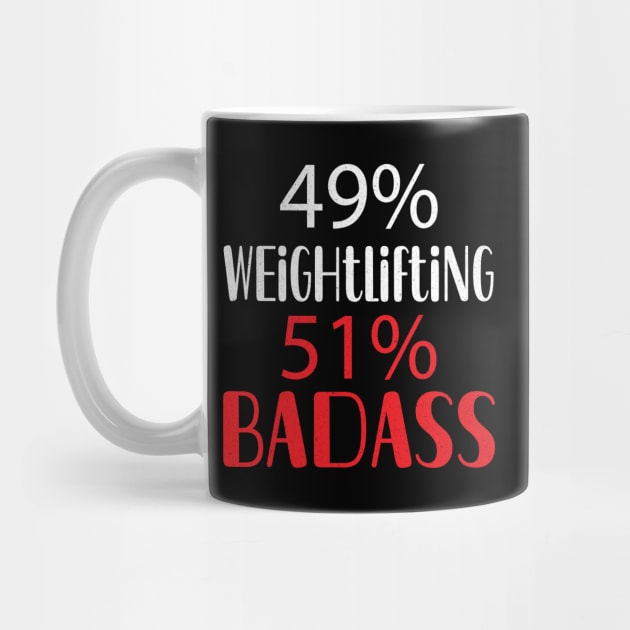 49% Weightlifting 51% Badass by safoune_omar